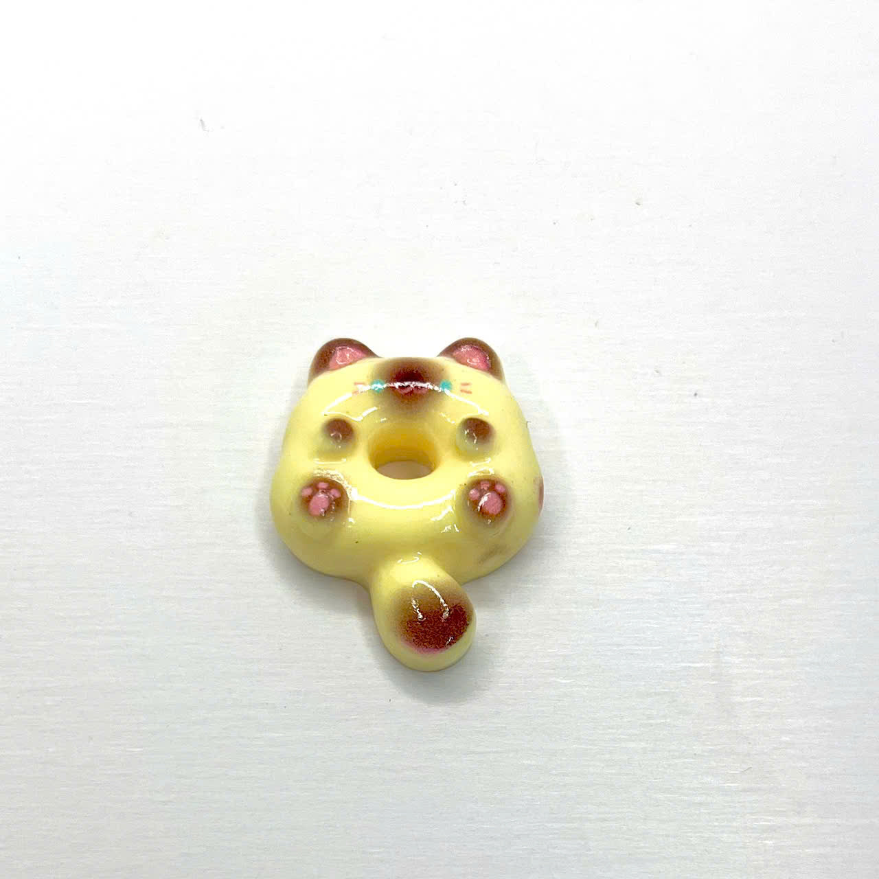 Phone keychain With Case, Yellow Phone Keychain, Cute Cat Keychain