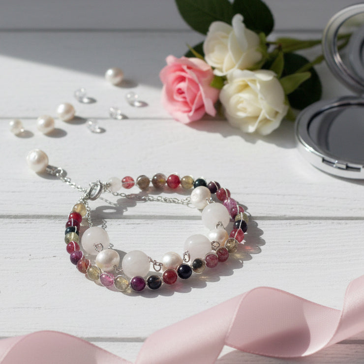 Multicolour Tourmaline Bracelet