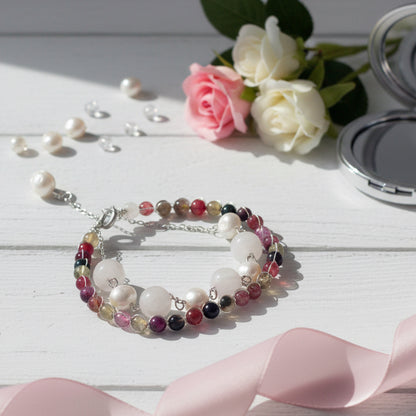 Multicolour Tourmaline Bracelet