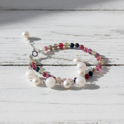 Multicolour Tourmaline Bracelet