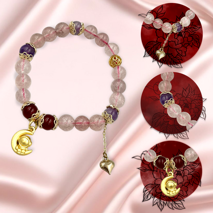Strawberry Quartz Bracelet