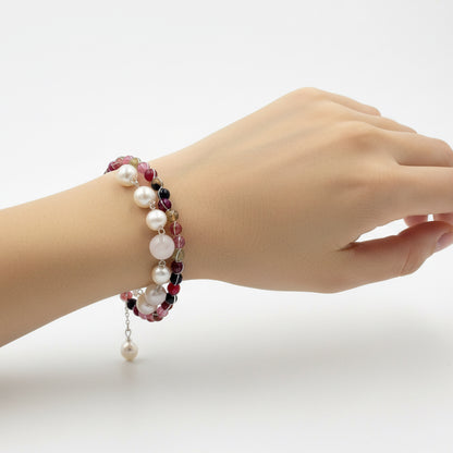 Multicolour Tourmaline Bracelet