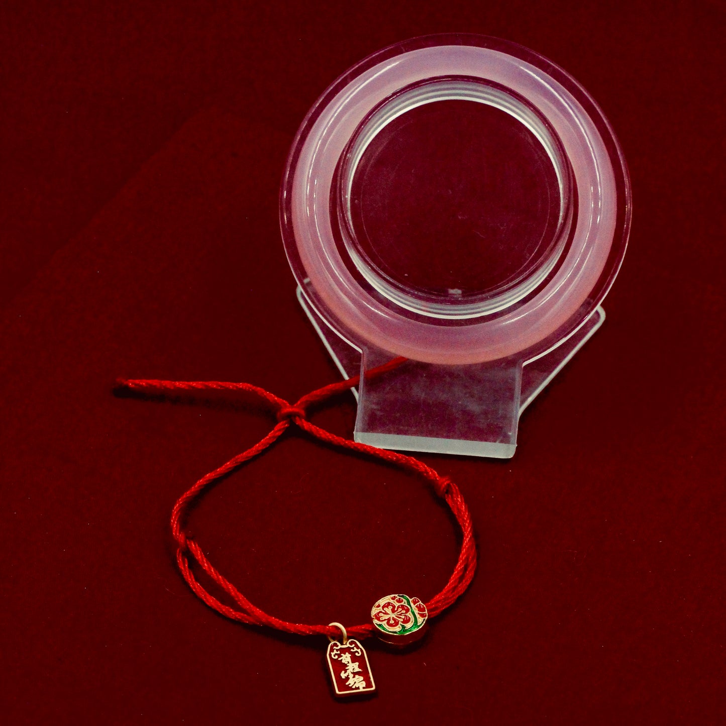 Lucky Red String Bracelet & Chalcedony Gemstone Bracelet Set – Handcrafted Harmony and Good Fortune
