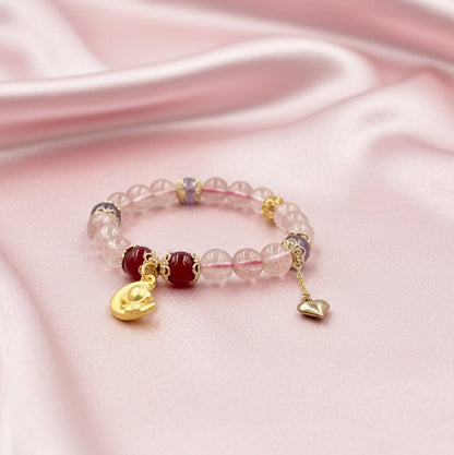 Strawberry Quartz Bracelet