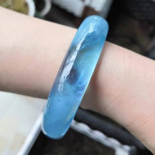 Aquamarine Bangle