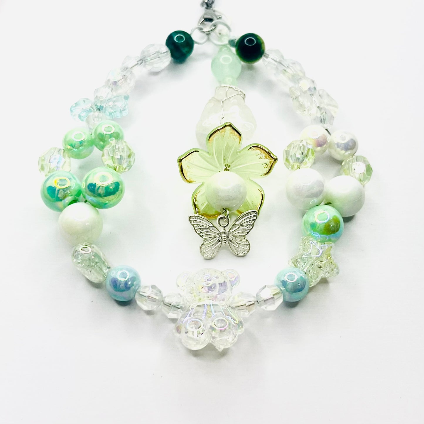Green Handbag Keychain