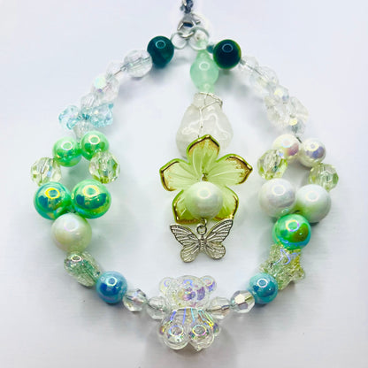 Green Handbag Keychain