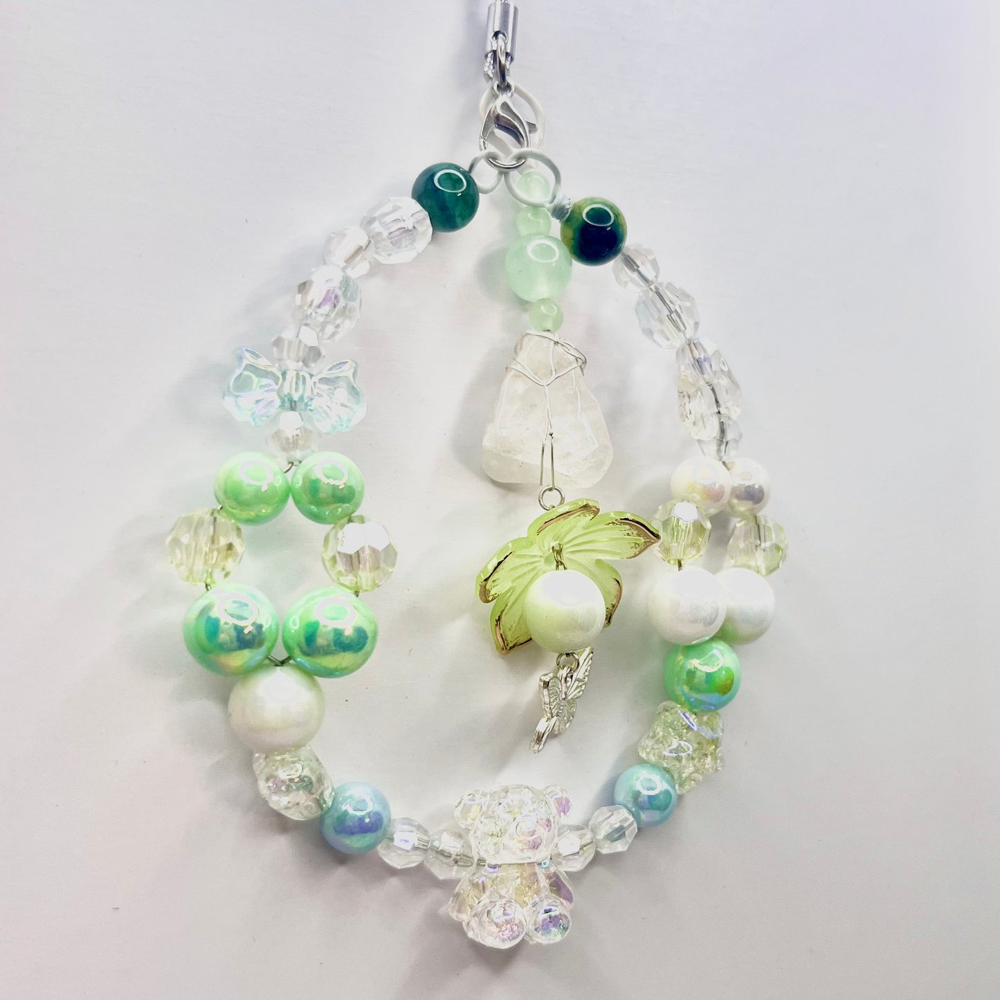 Green Handbag Keychain