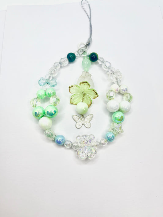 Green Handbag Keychain