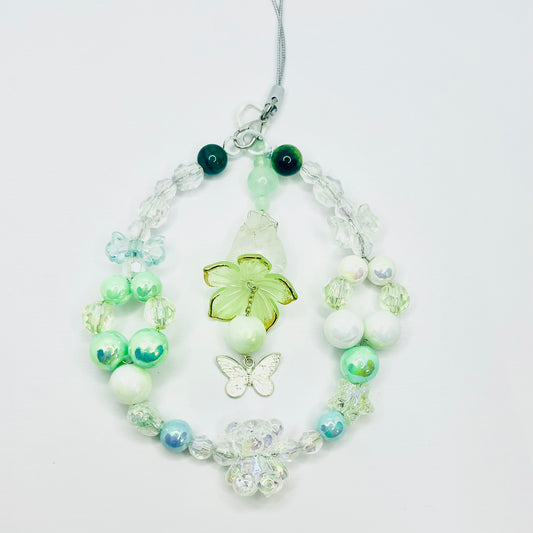 Green Handbag Keychain