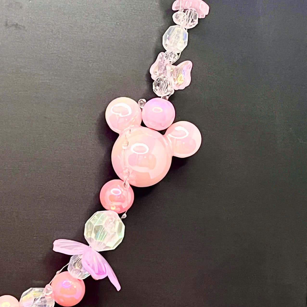 Sweet Pink Candy Keychain for handbag