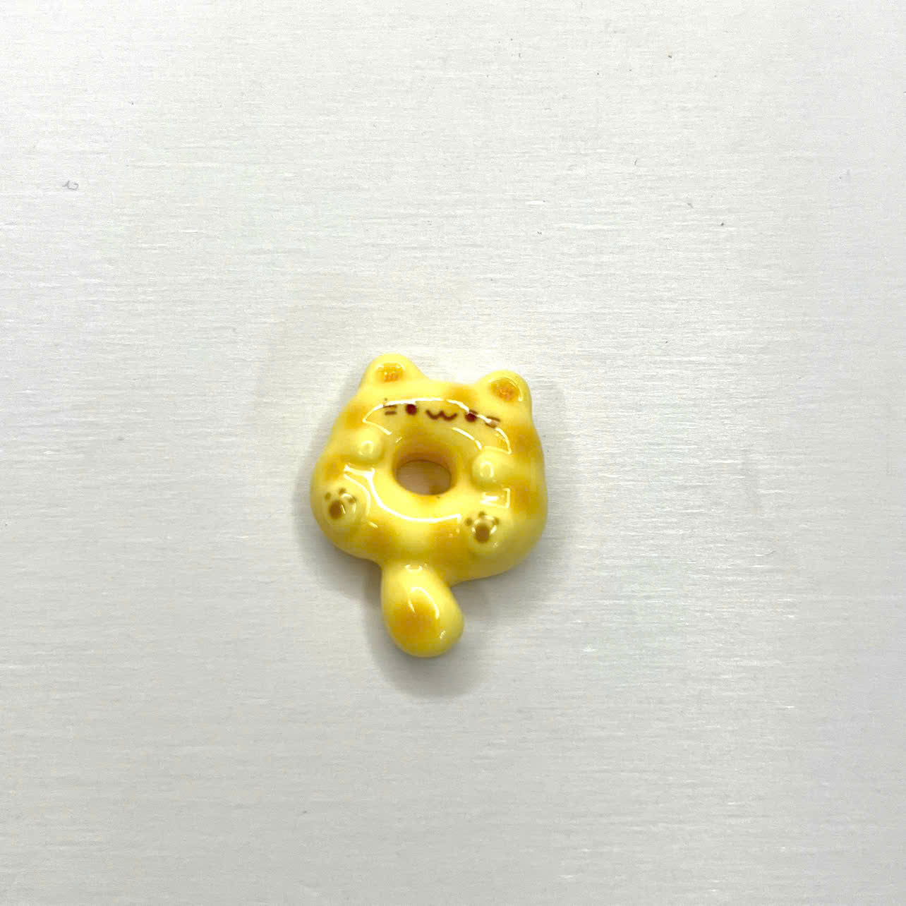 Phone keychain With Case, Yellow Phone Keychain, Cute Cat Keychain