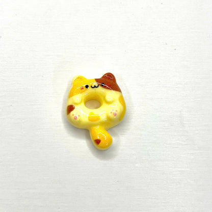 Phone keychain With Case, Yellow Phone Keychain, Cute Cat Keychain