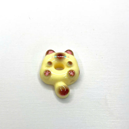 Phone keychain With Case, Yellow Phone Keychain, Cute Cat Keychain